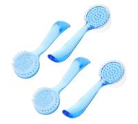 Homoyoyo Brosse Nettoyante Visage Avec Capuchon Lot De 4 Grosse Taille Poils Souples Unisexe Pour Exfoliation Et Nettoyage En Profondeur Usage Quotidien