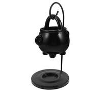 Homoyoyo Brûleur pour Cire Parfumée Chaudron Effrayant Diffuseur De Parfum Brûleur Aromathérapie Suspendu Décorations Halloween