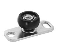 Homoyoyo Butée de Plancher en Acier Inoxydable pour Porte Vitrée Coulissante Guide à Rouleau pour Porte de Grange Accessoire Quincaillerie Moderne pour Fixation au Sol Usage Intérieur