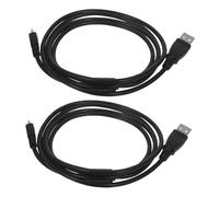 Homoyoyo Câble de Chargement Mini USB 1,5 M Compatible Appareils Photo Numériques 2 Pièces Noir Câble de Synchronisation Données USB Multifonction pour Transfert Stable en Électronique