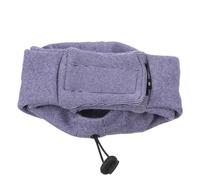 Homoyoyo Cache-Oreilles Réglable Antibruit pour Chien Taille M, Bandeau Confortable en Tissu Hypoallergénique Violet, Protège-Oreilles Apaisant pour Chien Le Bruit Lors des Visites