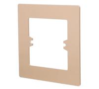 Homoyoyo Cache-prises Décoratif 86 Mm Doré, Plaque Murale de Protection pour Interrupteurs et Prises, Extension de Couverture pour Prise Électrique, Cache-interrupteur pour Décoration