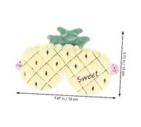 Homoyoyo Cache-yeux De Sommeil En Peluche Fruité, Bandeau Ajustable, Pour Dormir, Détente Et Relaxation, Présent Original Pour Adultes Et Garçon Et Filles