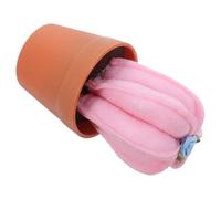 Homoyoyo Cactus Pincushion with Plastic Flowerpot Portable Nonwoven Fabric Needle Holder for Sewing Quilting Embroidery and DIY Crafts Abs and PP Cotton Organizer for Home