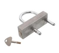 Homoyoyo Cadenas de Compteur en Acier Inoxydable Antivol Inviolable pour Compteurs D’Énergie Thermique Gaz et Eau Dispositif de Verrouillage Utilitaire Étanche Sécurité Renforcée pour