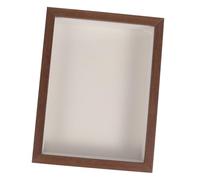 Homoyoyo Cadre Photo Profond en Bois Support Stable et Design Simple, Cadre Photo Créatif pour Décoration Fleurs Séchées et Porte-photo Polyvalent