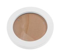 Homoyoyo Cadre Photo Rond En Bois De 12 Cm - Cadre Décoratif Circulaire Pour Tenture Murale Et Affichage De Photos - Idéal Pour La Décoration De La Maison Et Des Galeries En