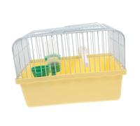 Homoyoyo Cage à Oiseaux Portable pour Voyage avec Perchoir et Distributeur Eau Cage Spacieuse pour Perruches Plumes pour Extérieures Cage Abs et Facile à Nettoyer