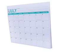 Homoyoyo Calendrier Magnétique pour Réfrigérateur Mois avec Grandes Cases Organiseur Minimaliste pour Planning Familial et Bureau Bleu