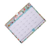 Homoyoyo Calendrier Mural Grand Format Mois Planificateur Annuel avec Bloc Mémo Papier Épais pour Bureau Maison Organisation Quotidienne