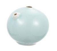 Homoyoyo Calligraphy Water Dropper Smooth Round Inkwell For Ink Stone Water Dripping Ceramic Painting Accessory Simple Elegant Design For Chinese Calligraphy And Drawing