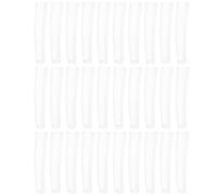 Homoyoyo Capuchons de Protection Transparents Antidérapants pour Pinces à Épiler Coudées Manchons en Plastique 200 Pièces pour Extensions de Cils Accessoire Professionnel pour Greffe et