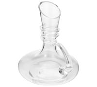 Homoyoyo Carafe à Vin en Verre Cristal 1600 Ml Décanteur Rapide à Col Oblique Carafe Domestique Portable pour Vin Rouge et Spiritueux Usage Maison et Fêtes