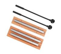 Homoyoyo Carillons à Main En Métal Et Bois Avec Maillet Ensemble 2 Pièces Instruments De Percussion Pour Contemplation, Yoga Et Pleine Conscience Fournitures Pour Salle De Musique Pour Adultes