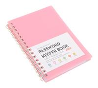 Homoyoyo Carnet de Mots de Passe à Spirale Bloc-Notes Onglets Alphabétiques pour Noter les Identifiants de Connexion Petit Format A6