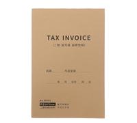 Homoyoyo Carnet de Reçus Volets pour Petites Entreprises Formulaire de Facture Anglaise Pages Double Exemplaire Gestion des Commandes et Suivi des Achats