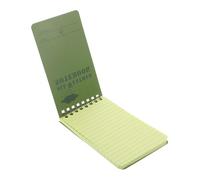 Homoyoyo Carnet Notes Étanche Portable Cahier Prise Note Spirale pour Bureau École et Activités Extérieures Vert Camouflage