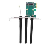 Homoyoyo Carte Adaptateur de Bureau pcie to pci Adapter Network Card Converter Mini-Ordinateur Ordinateurs Portables Mini convertisseur pcie convertisseur pour Carte WiFi 2db