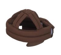 Homoyoyo Casque de Protection Anti-Chute pour Personnes Âgées, Bonnet en Coton Marron Coussinets, Équipement de Sécurité Tête Ajustable, Confortable et Respirant, pour Domicile et