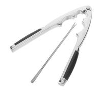 Homoyoyo Casse-Noix Multifonction en Alliage de Zinc Aiguille Pince Manuelle Robuste pour Noix Châtaignes Pignons - Outil Portable la Cuisine Pique-Niques et Voyage