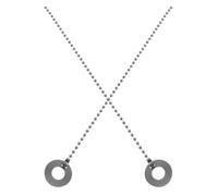 Homoyoyo Chaîne de Cymbales pour Batterie Jazz en Alliage D'aluminium Kit de 2 Pièces Extension Réglable pour Cymbales Ride Accessoires pour Effet Grésillement Sonore