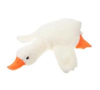 Homoyoyo Chapeau Animal Canard Blanc Peluche Léger Accessoire de Fête Décoratif pour Cosplay et Spectacle