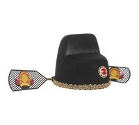 Homoyoyo Chapeau Tressé de Cosplay Empereur Chinois Antique Accessoire de Costume Masculin Taille Unique Couleur Aléatoire Léger et Confortable pour Fêtes et Aléatoire