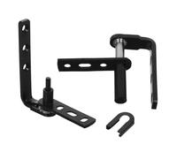 Homoyoyo Charnière de Porte à Fermeture Automatique en Acier Inoxydable 304 Charnière Pivotante Bidirectionnelle pour Portes Battantes Installation Gauche/Droite Grosse Ouverture