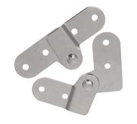 Homoyoyo Charnières D’échelle Pliante En Fer Robustes 2 Pièces Kit De Remplacement Pour Escabeau Et Échelle De Grenier Usage Professionnel Accessoire Multifonction Pliable Portable