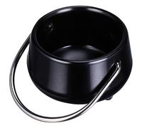 Homoyoyo Chaudron d'halloween, Mini Chaudron Suspendu pour Maison de Poupée, Décor à L'échelle 1/12, Accessoire de Micro-Paysage Extérieur, Décor de Scène d'halloween, Cadeau de Fête