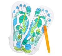 Homoyoyo Chaussettes de Réflexologie Acupression Épaisses pour Massage Plantaire Confortables et Absorbantes Adaptées Au Sport et Port Quotidien pour Femmes et Hommes