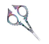 Homoyoyo Ciseaux à Sourcils Colorés en Acier Inoxydable Légers et Élégants, Tondeuse Précise pour Poils du Visage, pour Usage Quotidien et Retouches Fines