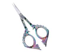 Homoyoyo Ciseaux de Beauté Colorés en Acier Inoxydable pour Sourcils et Poils du Nez, Design Pratique et Léger, Usage Quotidien à Domicile