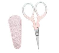 Homoyoyo Ciseaux de Couture Petits et Compacts pour Broderie Outils Coupe Artisanale avec Protège-lame et Ergonomiques pour Loisirs Créatifs et Travaux Manuels