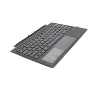 Homoyoyo Clavier sans Fil Rétroéclairé pour Pro Housse De Magnétique Design Élégant Et Angles De Frappe Réglables