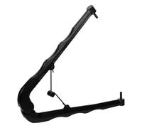 Homoyoyo Clé à Molette Double Griffes pour Meuleuse Angle Clé à Ergots Réglable Acier pour Écrous Ronds Montage et Démontage de Plateaux de Ponçage Outil Robuste pour Atelier et Plomberie