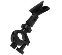 Homoyoyo Clip Micro en Plastique Noir Ajustement Flexible et Portabilité Facile pour Supports de Microphone, pour Discours Publics et Configurations Audio