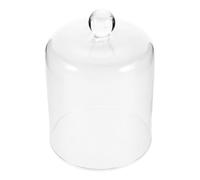 Homoyoyo Cloche Verre Transparent Øcm pour Fleurs Éternelles Dome Décoratif Élégant pour Affichage Floral et Décoration Intérieur