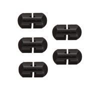 Homoyoyo Code de Pont Erhu en Ébène Noir, 5 Pièces, Accessoires Musicaux Professionnels pour Instrument Traditionnel Chinois, Outil de Réglage Précis pour Erhu, Convient aux Débutants