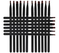 Homoyoyo Coffret Pinceaux Maquillage 18 Pièces pour Yeux et Teint Poils Doux Polyvalents Pinceau Plat Anti-Imperfections Outils de Maquillage Professionnel Précis et Uniforme