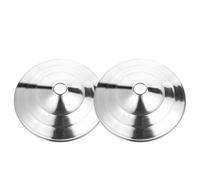 Homoyoyo Collier Acier Inoxydable pour Mât de Drapeau Embase Support de Poteau Kit Montage Intérieur et Extérieur pour Jardin et Balcon