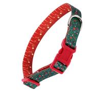 Homoyoyo Collier de Noël pour Chien Ajustable Collier Décoratif et Confortable pour Chiots et Petits Animaux Boucle à Rapide Accessoire Adorable