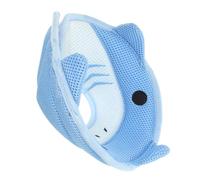 Homoyoyo Collier Élisabéthain Ajustable Bleu Requin Taille M pour Chien et Chat Protection Post-Opératoire Anti-Morsure et Anti-Léchage Collerette Confortable en Matériau Doux pour
