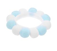 Homoyoyo Collier pour Chien Ajustable Peluche avec Décoration Boule Douce Design Cartoon Mignon Collerette Confortable et Chaude pour Animaux de Compagnie