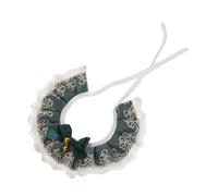 Homoyoyo Collier pour Chiot et Chaton Réglable Dentelle Légère et Respirante Accessoire Décoratif Doux et Confortable pour Animaux de Compagnie Collerette Élégante avec Couleur Aléatoire