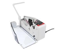 Homoyoyo Compteuse de Billets Portable, Mini Machine à Compter L'argenté Compacte, Alimentation Batterie et Usb, Écran LED Facile à Lire, pour Bureau et Commerce, Compatible Multi-devises,