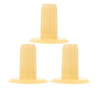 Homoyoyo Cône de Fil de Coton pour Bobineuse Manuelle, Tube de Rechange 3 Pièces, Dévidoir Portable Compatible Fils Épais et Fins, Accessoires pour Enrouleur de Pelote à Usage