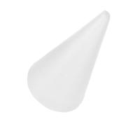Homoyoyo Cône Polystyrène Blanc Solide et pour Bricolage DIY Décoration Sapin Noël et Projets Créatifs