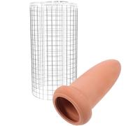 Homoyoyo Cônes d'Élevage en Céramique Taille L pour Aquarium Filet d'Isolation, Favorisant la Ponte et Décor Aquatique pour Discus et Crevettes