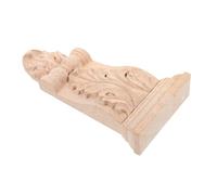 Homoyoyo Corbeaux Bois Massif Sculpté Style Européen Décor Traditionnel pour Mur et Coin Élégant Support Décoratif et Facile à Installer Ornement Intérieur Classique